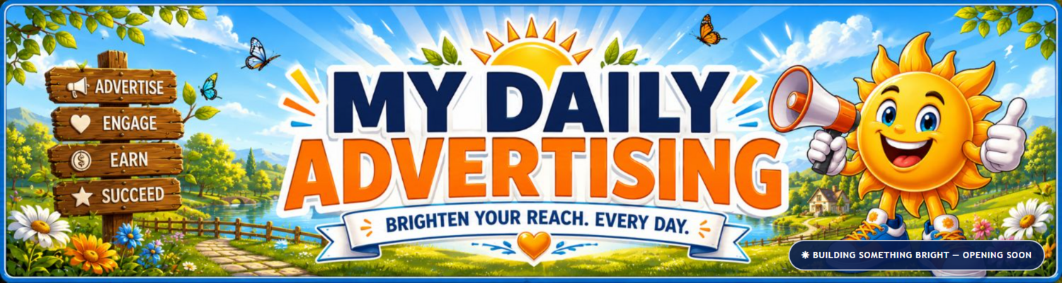 My Daily Advertising — Brighten Your Reach. Every Day.